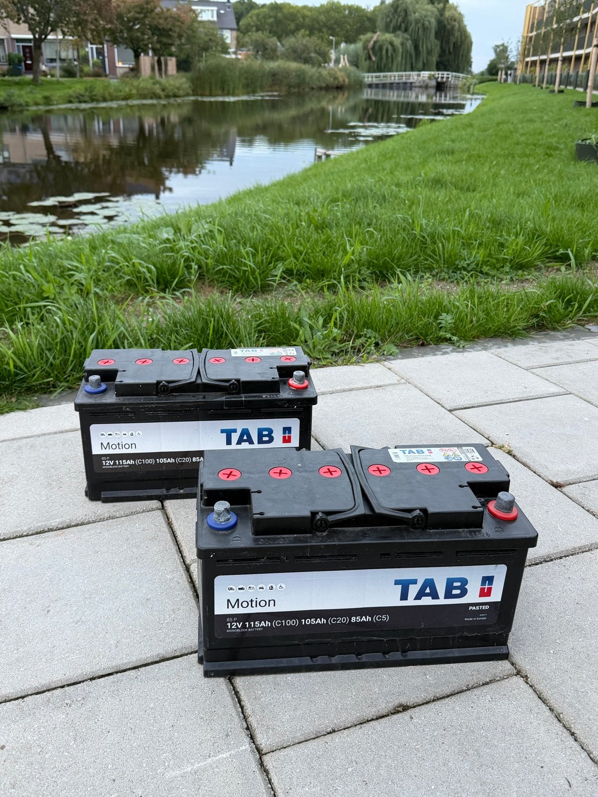 TAB Motion 12V 115Ah accu (2 stuks), Nieuw, Overige automerken