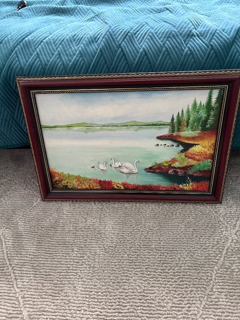 olieverfschilderij, maat 45*35, Antiek en Kunst, Ophalen of Verzenden