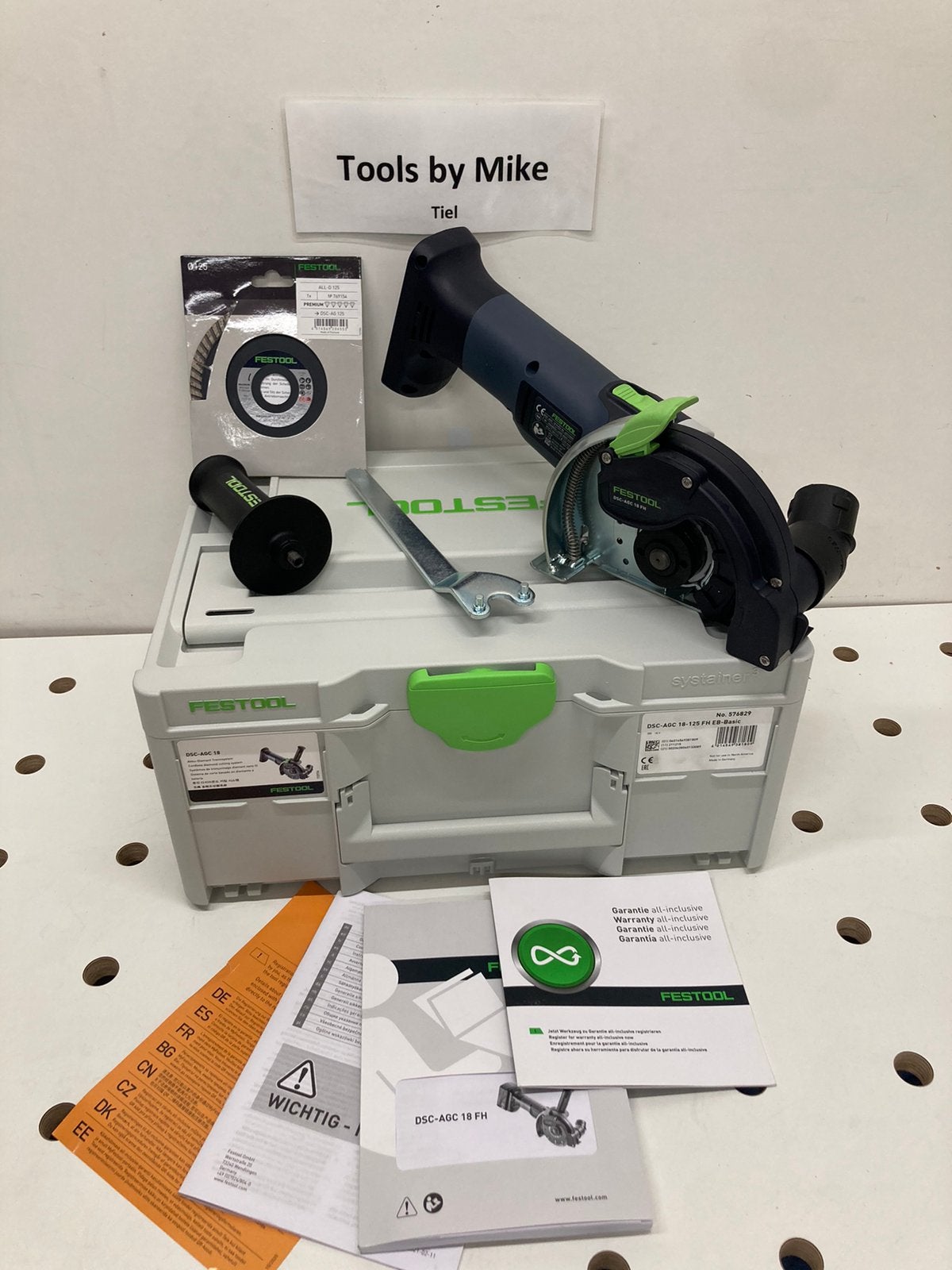 Nieuwe festool accu tegelslijper incl. Garantie, Ophalen, Nieuw