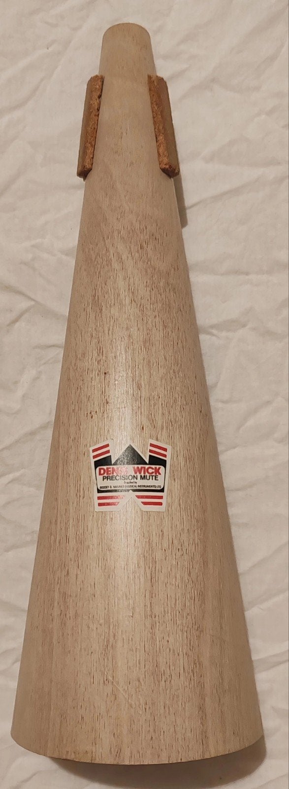 wooden straight Trombone demper - Denis Wick, Ophalen of Verzenden, Gebruikt, Trombone