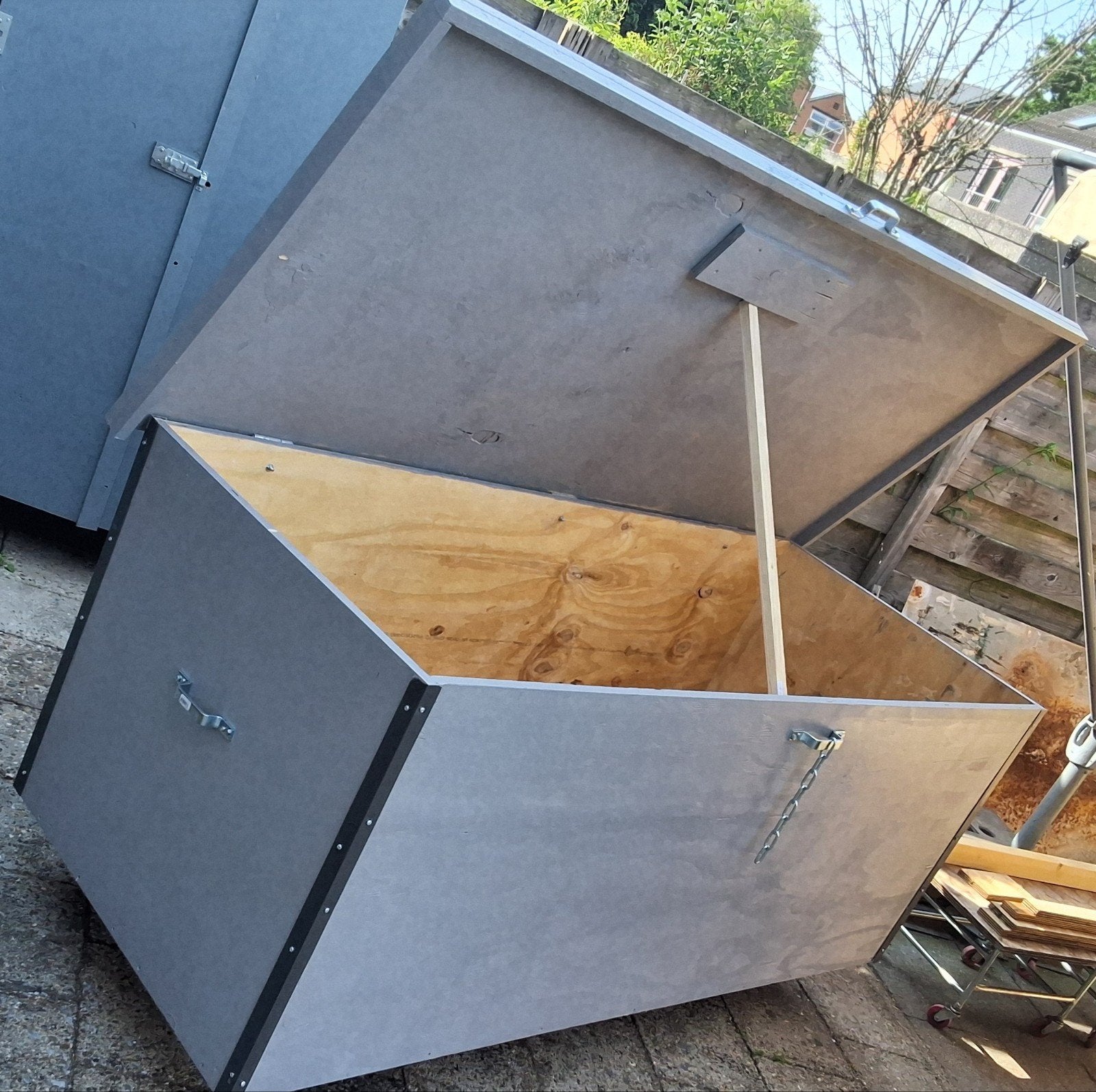 Op maat gemaakte houten kisten voor tuin, terras,gratis, Ophalen of Verzenden, Nieuw, Hout, Overige typen