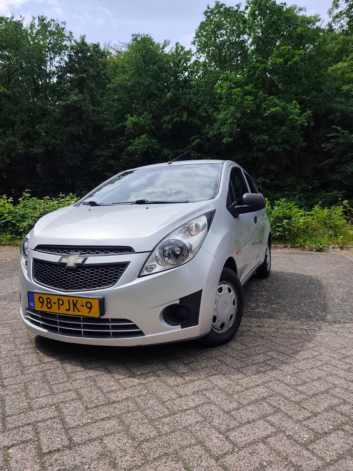 Chevrolet Spark 1.0 Benzin 2011. KM 99.000 NW APK 1/4/2027., Voorwielaandrijving, 839 kg, 4 cilinders, 68 pk