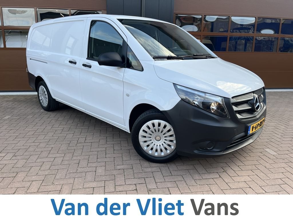 Mercedes-Benz Vito 114 CDI 136pk E6 Lang 3p L2 Lease €372, Auto's, Gebruikt, Euro 6, 4 cilinders, Wit