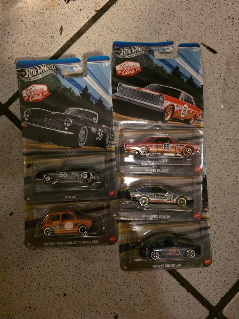 Hot Wheels Vintage Club '68 Silver Series - Complete Set, Verzamelen, Speelgoed, Nieuw, Ophalen of Verzenden