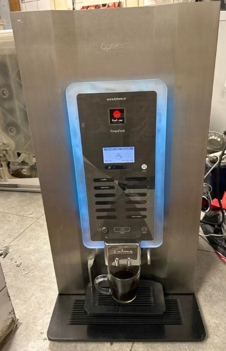 Te koop: een Fortune OptiFresh TempoFresh koffiemachine., 10 kopjes of meer, Ophalen of Verzenden, Gebruikt, Koffiemachine
