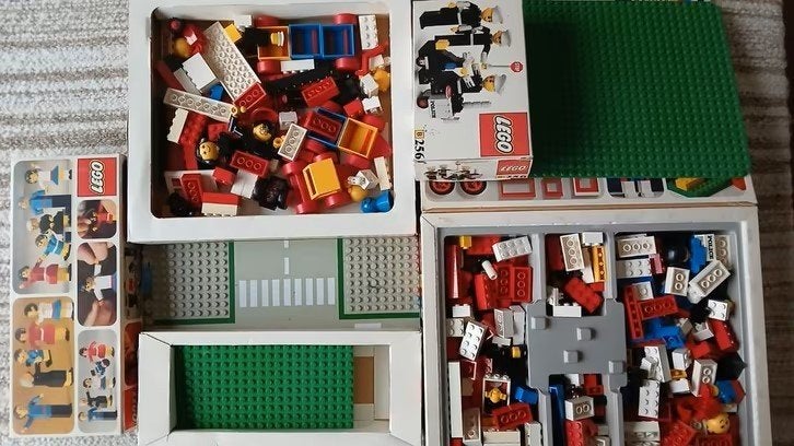 Lego diversen jaren 80, Gebruikt, Overige thema's, Lego, Overige typen