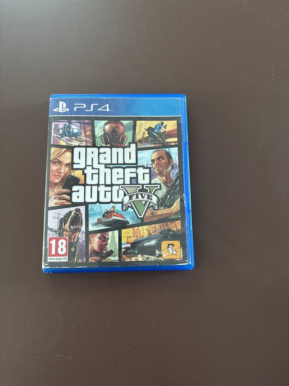 Grand Theft Auto V (GTA 5) PS4 - Actie/Avontuur, Spelcomputers en Games, Avontuur en Actie, Online, Vanaf 18 jaar, 1 speler