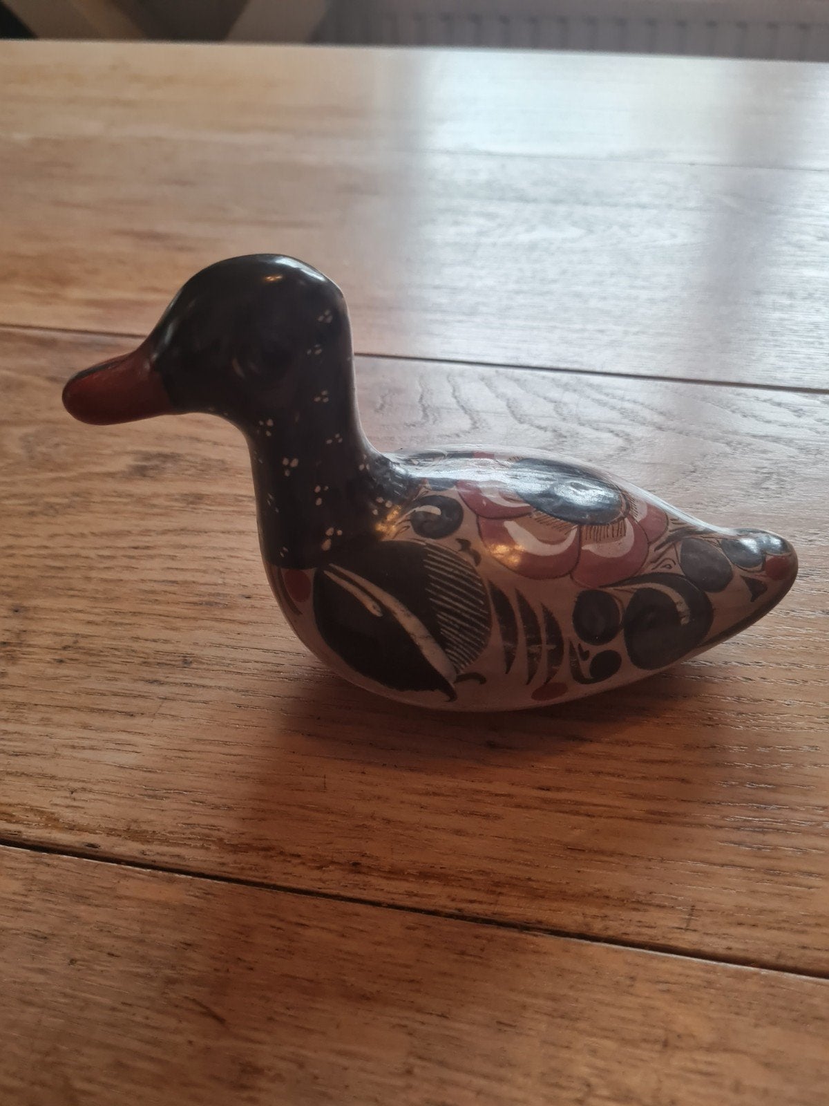 Vintage Tonala Mexicaans Aardewerk Eendje, Antiek en Kunst, Antiek | Keramiek en Aardewerk, Ophalen of Verzenden
