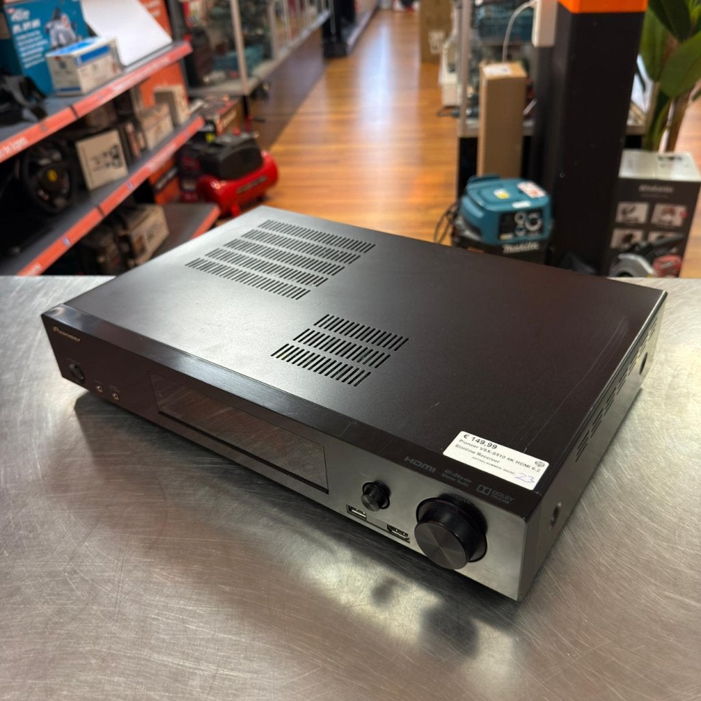 Pioneer VSX-S510 4K HDMI 6.2 Slimline Receiver, Pioneer, Gebruikt, Support@pioneer.com, 28-8, Honkomagome 2-chome, Bunkyo-ku
Tokyo 113-0021
Japan