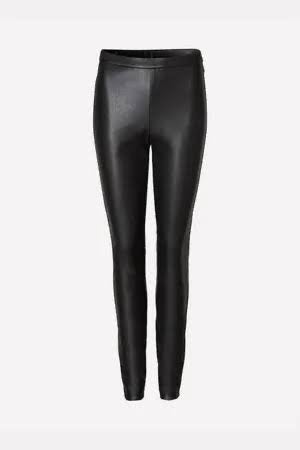 LaDress legging zgan Sevilla XS of M suede look zwart, Kleding | Dames, Maat 38/40 (M), Zwart, Ophalen of Verzenden, Zo goed als nieuw