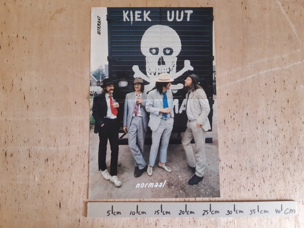 Poster Normaal Hitkrant Maat A3 27x41 cm, Verzamelen, Ophalen of Verzenden, A1 t/m A3, Muziek, Rechthoekig Staand