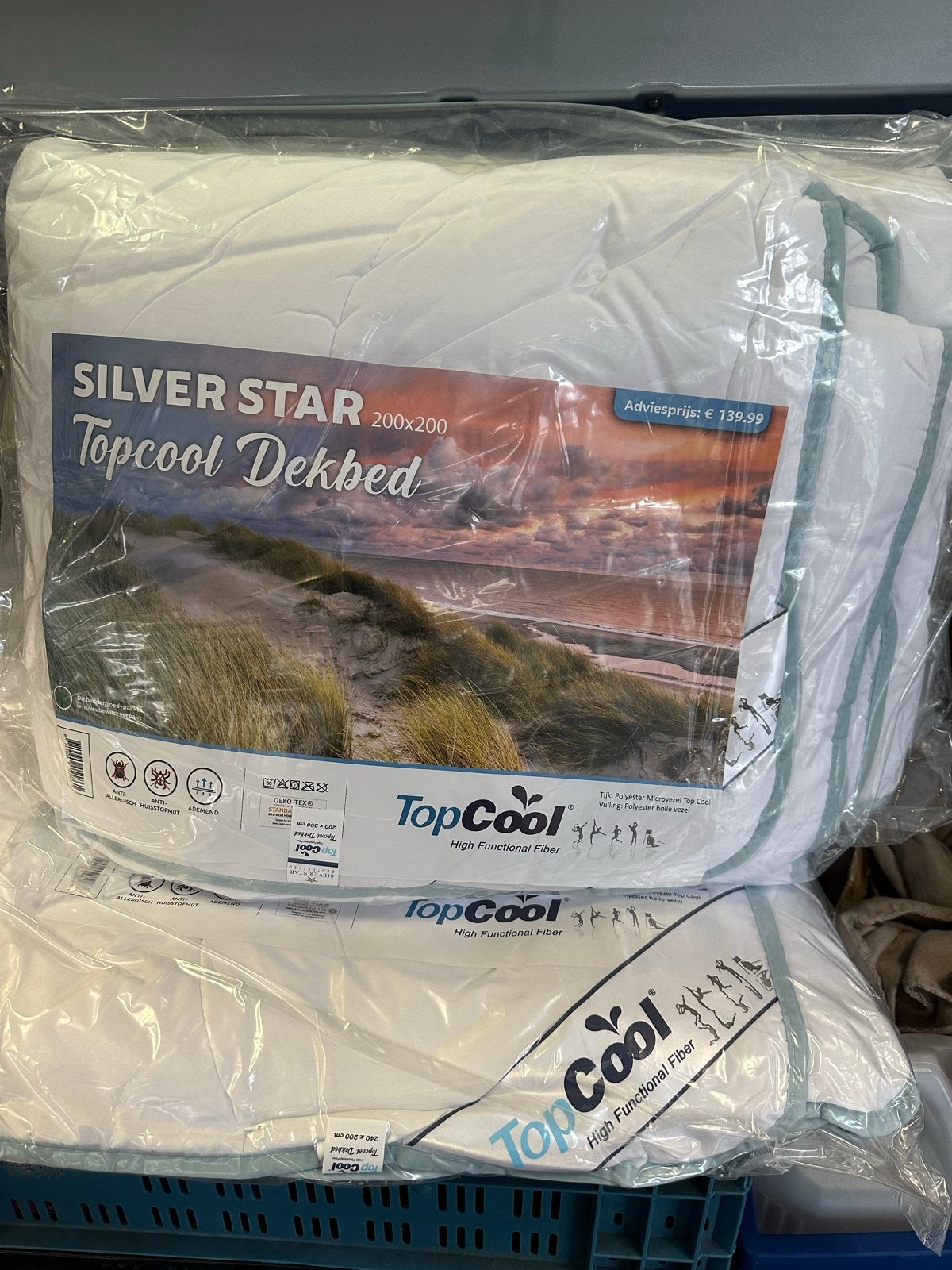 TopCool Dekbed Silver Star 200x240 - Nieuw, Ophalen of Verzenden, Nieuw, Tweepersoons, Deken of Dekbed