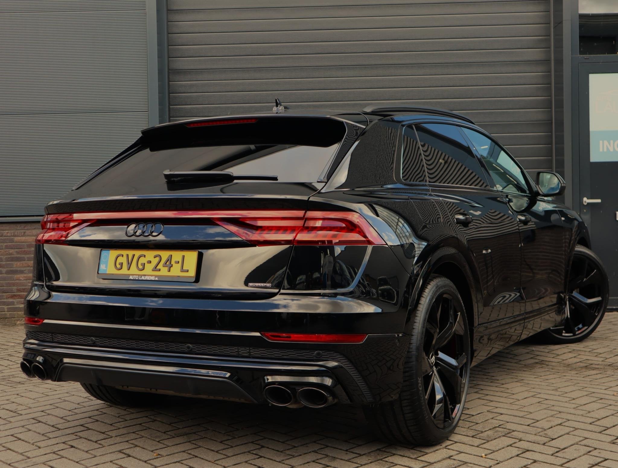 Audi Q8 55 TFSI e quattro Pro Line S-Line | RS Schaalstoelen, Auto's, Audi, Automaat, Gebruikt, Q8, Zwart