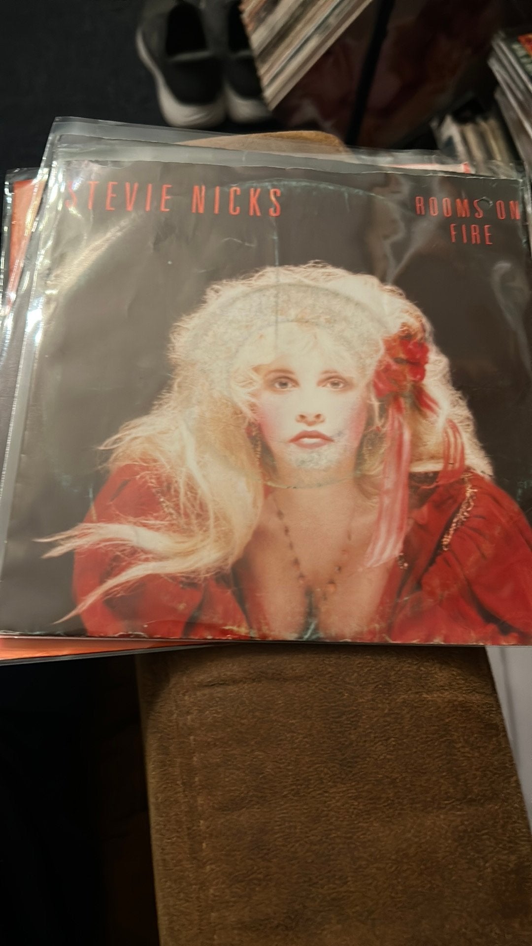Stevie Nicks - rooms on fire, Ophalen of Verzenden, Zo goed als nieuw