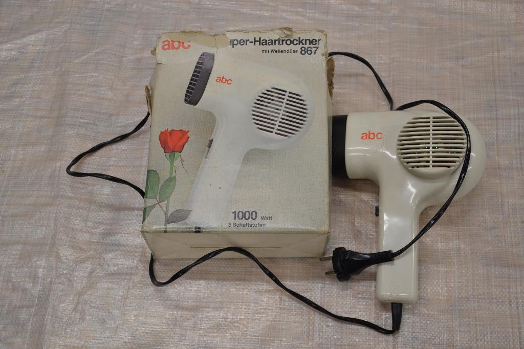 Retro haardroger ABC, Ophalen of Verzenden, Huis en Inrichting