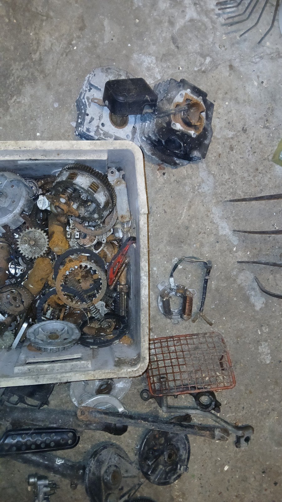 kratje honda mt50 delen, Ophalen, Gebruikt, Overige merken