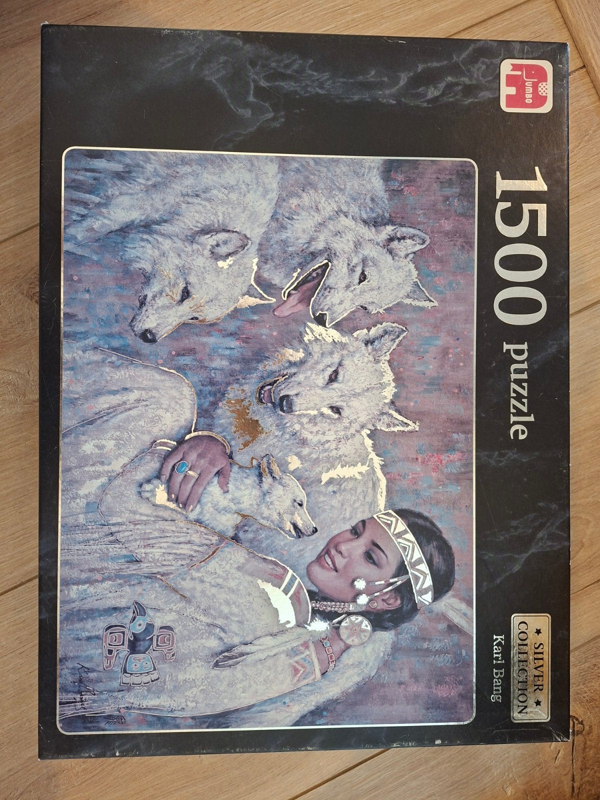 Jumbo Legpuzzel 1500 stukjes - Silver Collection, Ophalen, 500 t/m 1500 stukjes, Gebruikt, Legpuzzel