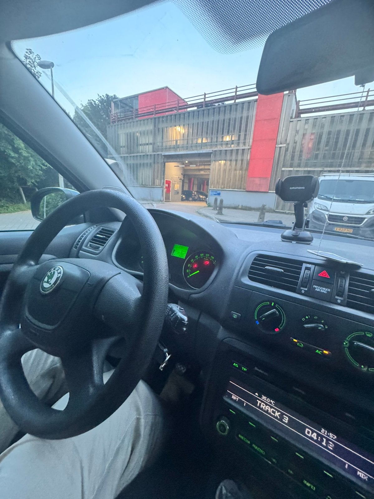 Skoda Fabia 1.2 TDI 55KW Greenline Combi 2011 Grijs, Auto's, Voorwielaandrijving, 450 kg, 74 pk, 1199 cc