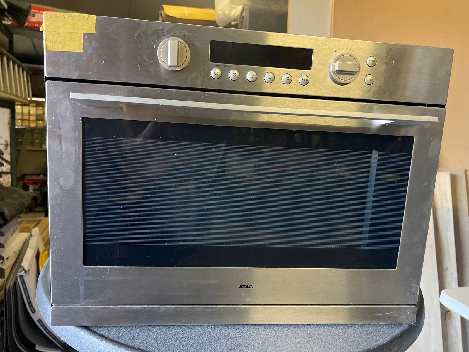 ATAG Inbouw Combi-oven -gebruikt, Witgoed en Apparatuur, Ophalen, 45 tot 50 cm, 45 tot 60 cm, Combi-oven