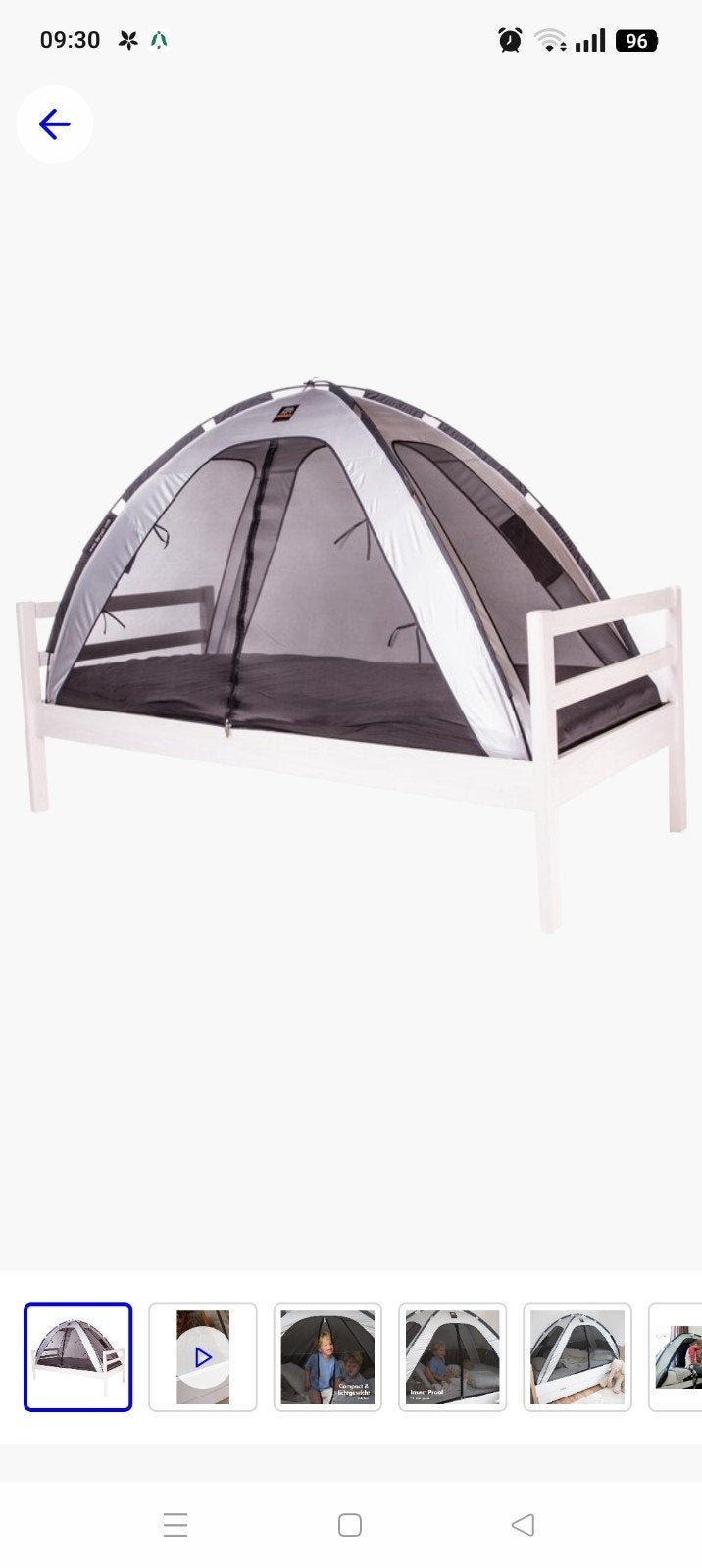Deryan bedtent, Ophalen of Verzenden, Zo goed als nieuw, Tot en met 2