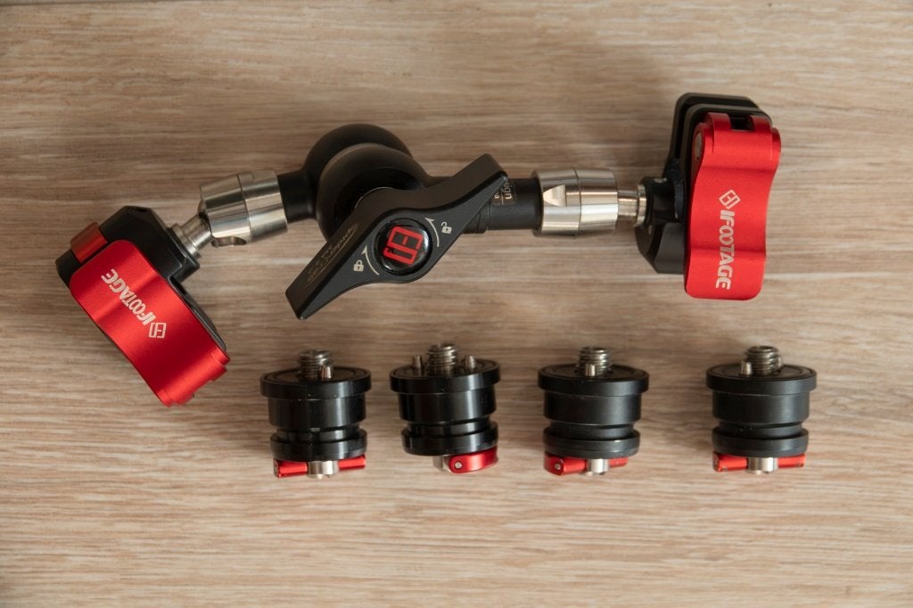 IFOOTAGE spydercrab MA3-4 + 2 extra  Quick Release Adapters, Ophalen of Verzenden, Overige typen