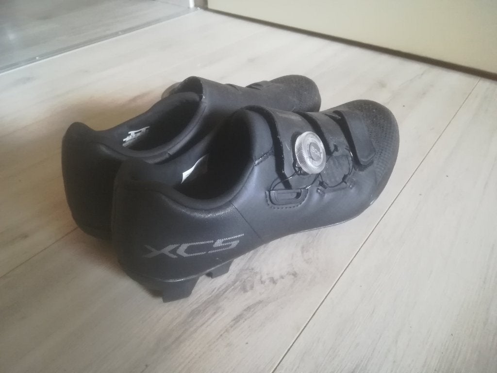 Shimano XC5 MTB fietsschoenen 41E, Ophalen of Verzenden, Zo goed als nieuw, Schoenen