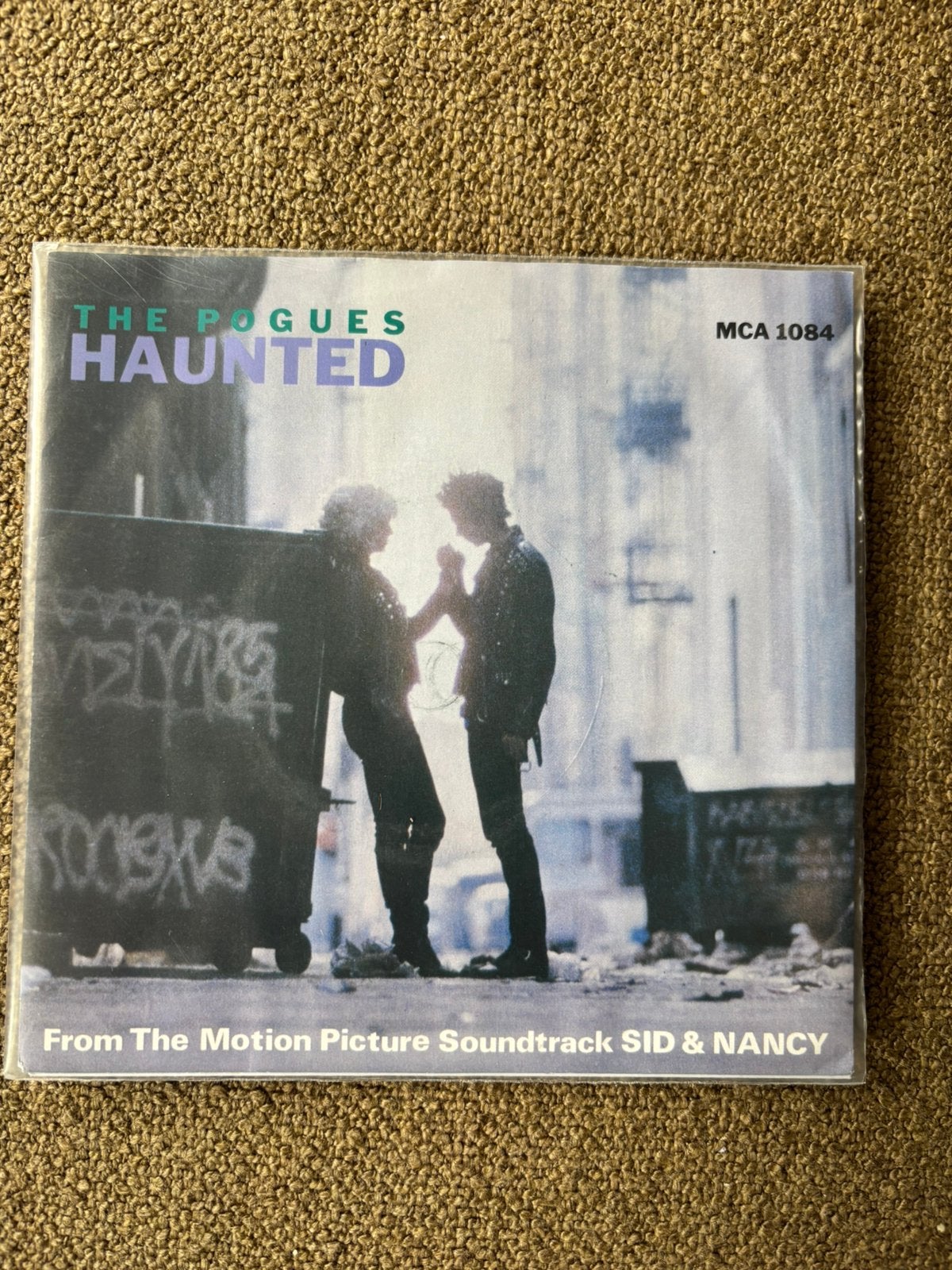 The Pogues - Haunted ( Sid & Nancy movie), Cd's en Dvd's, Ophalen of Verzenden, Zo goed als nieuw, 7 inch, Pop