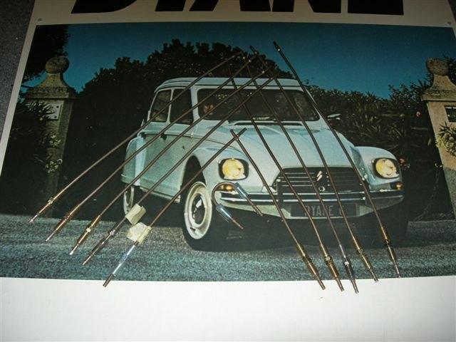 2cv remleidingen CUNIFER, Ophalen of Verzenden, Nieuw, Citroën
