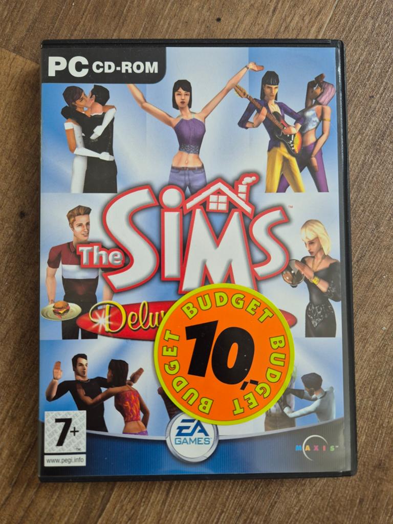 The Sims Deluxe Edition PC CD-ROM, Gebruikt, 1 speler, Ophalen of Verzenden, Vanaf 7 jaar