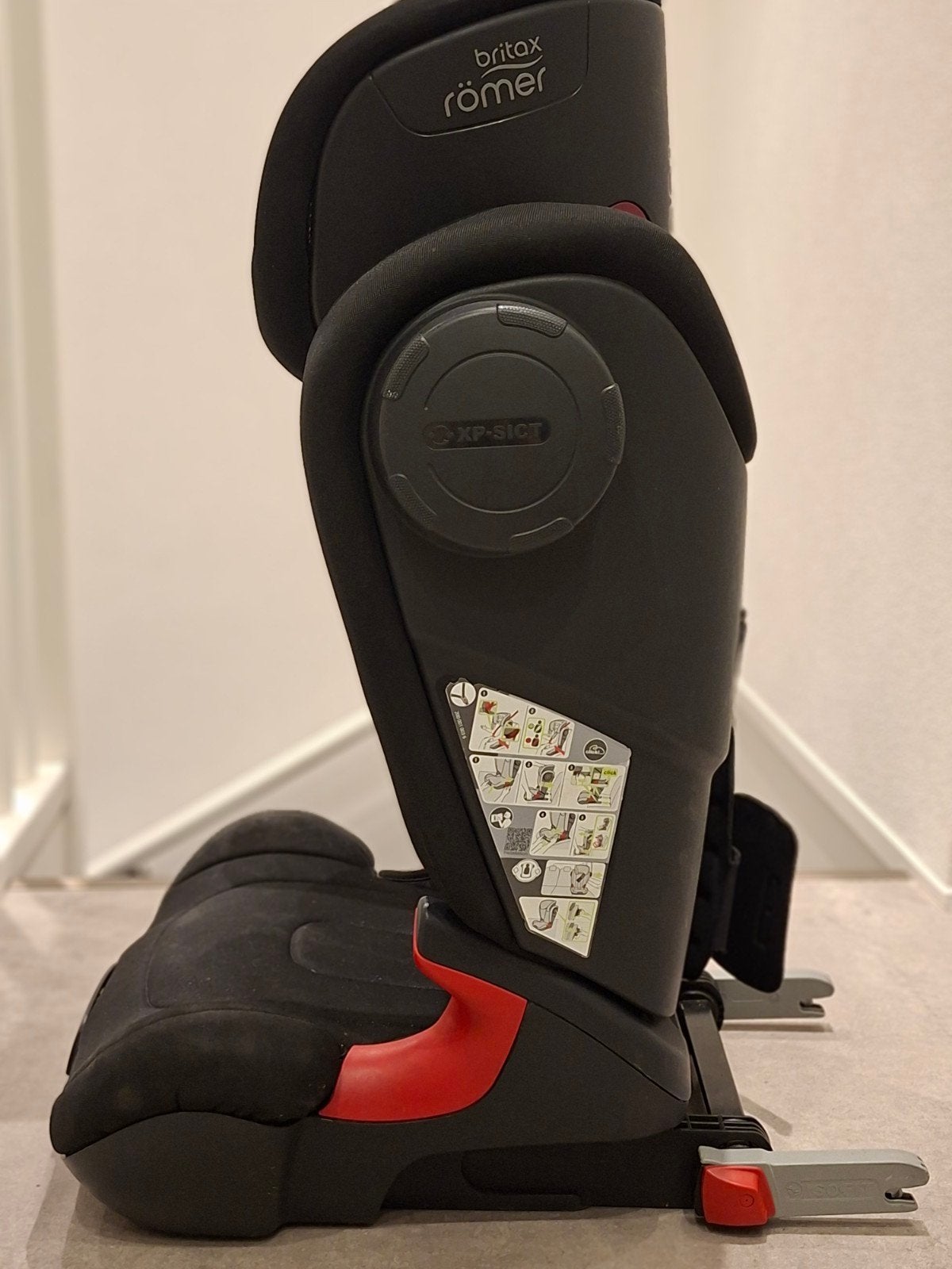 Britax Römer autostoel - Zwart, 15-36 kg, Ophalen, Romer, 15 t/m 36 kg, Verstelbare rugleuning