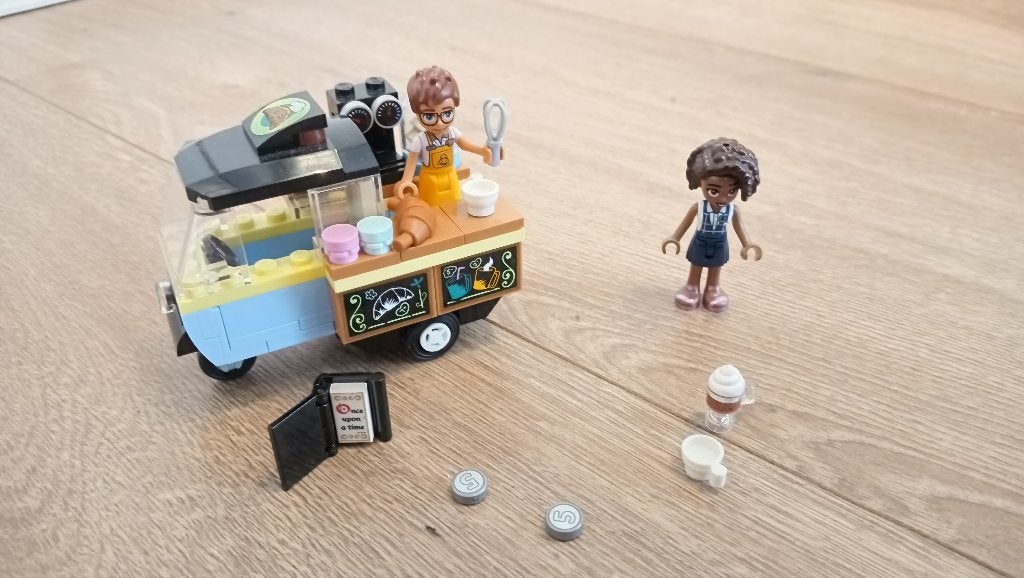 LEGO Friends 42606 eetwagen mobiele bakkerij, Inclusief minifiguren, Lego, Friends, Ophalen of Verzenden