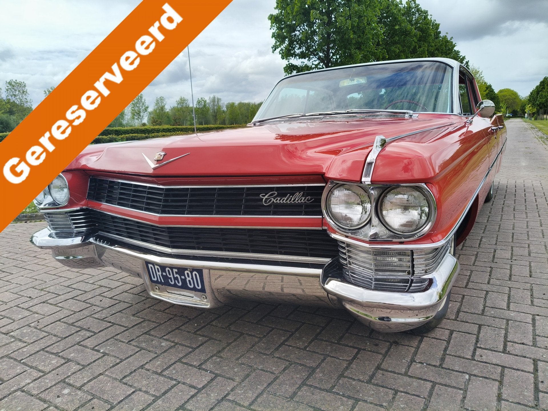 Cadillac Sedan-De-Ville NL KENTEKEN (bj 1965, automaat), Auto's, Oldtimers, 7030 cc, 330 pk, Origineel Nederlands, 6 stoelen