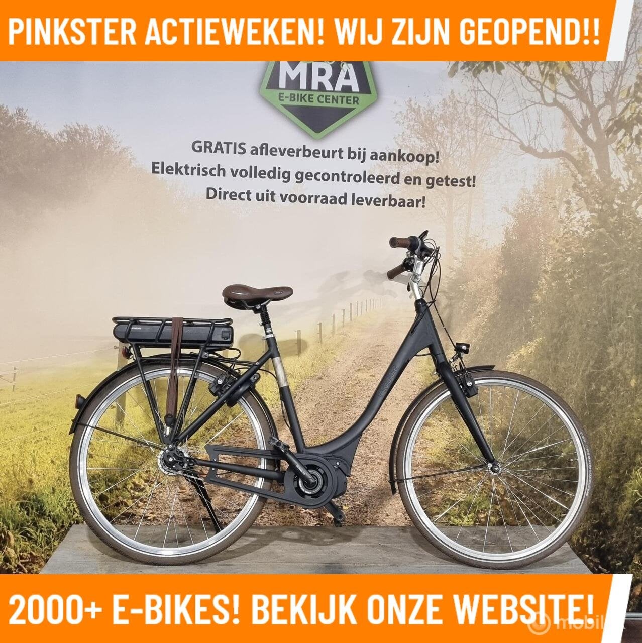 Frappe Elektrische fiets met Shimano midden motor EBIKE!, 51 tot 55 cm, Overige merken