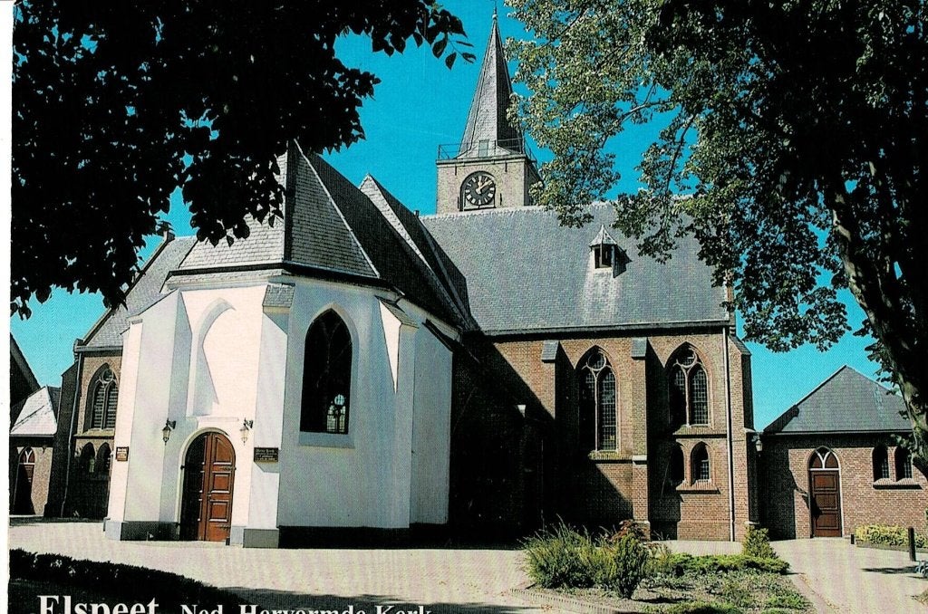 Elspeet, Kerk, Ophalen of Verzenden, 1960 tot 1980, Gelopen, Gelderland
