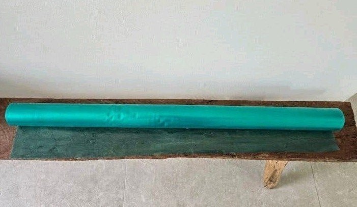 LDPE folie trp-groen op rol 1 meter breed; dikte 0.100 mm, Ophalen, Nieuw, 15 m² of meer, Folie