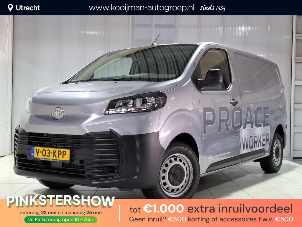 Toyota PROACE Worker 2.0 D-4D L1 Challenger | Lat/wand bekle, Auto's, Bestelauto's, Stof, Gebruikt, Euro 6, 2500 kg