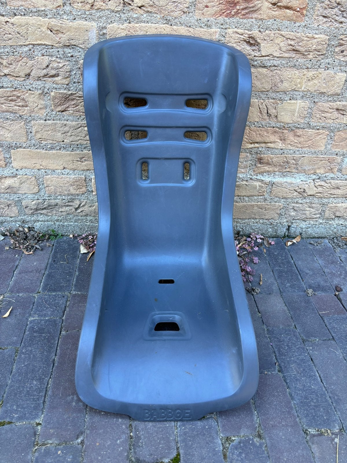 Babboe peuterschaal/peuterzitje voor bakfiets, Ophalen, Gebruikt, Voorzitje