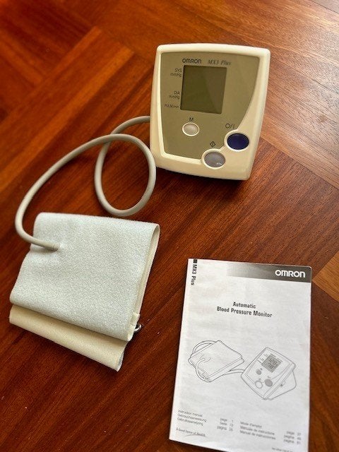 Bloeddruk-/ hartslagmeter Omron MX3 IZGS!, Sport en Fitness, Hartslagmeters, Ophalen of Verzenden, Zo goed als nieuw, Overige merken