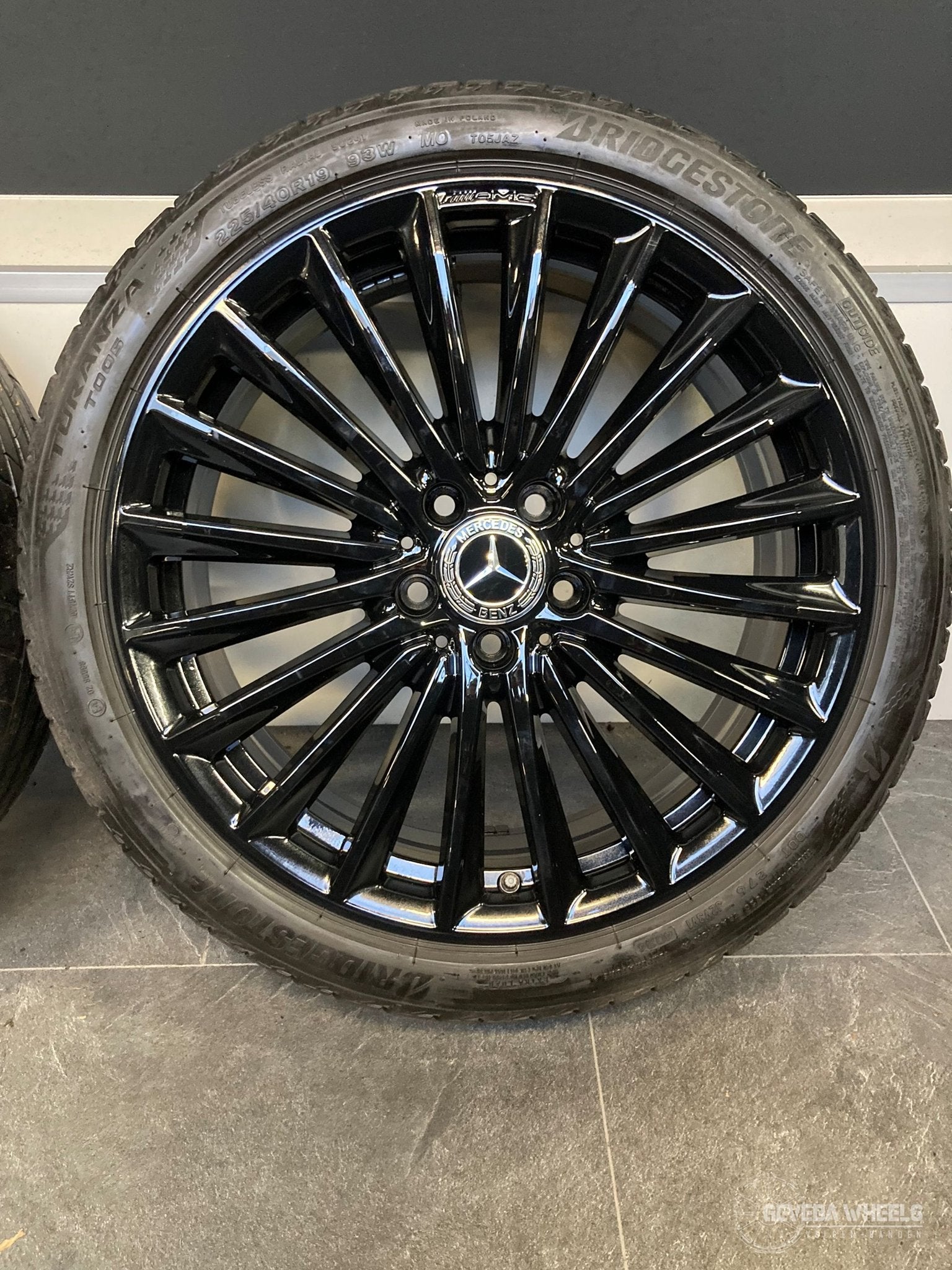 19” originele Mercedes A W177 AMG velgen + banden 5x112 A177, Auto-onderdelen, Banden en Velgen, 19 inch, Gebruikt, -, -