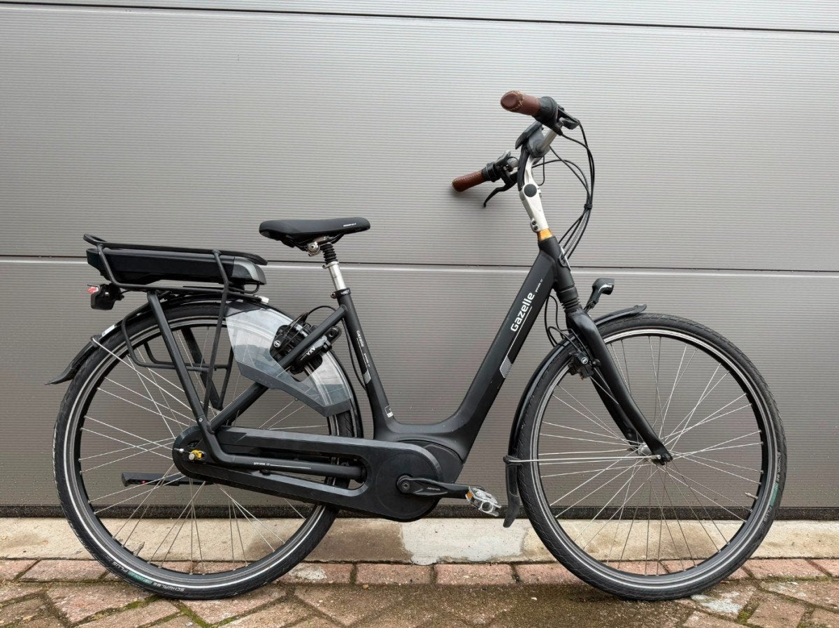 Gazelle Grenoble C7+ HMB Dames Mat Zwart 49cm, Ophalen, Gebruikt, -, -