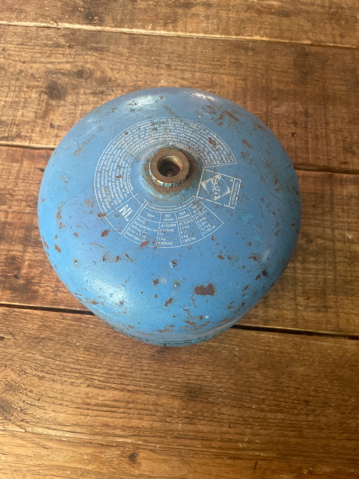 Lege Campingaz gasfles R907, Caravans en Kamperen, Ophalen of Verzenden, Gebruikt