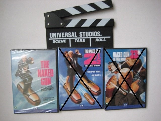 Naked Gun DVD, Alle leeftijden, Ophalen of Verzenden, Zo goed als nieuw, Romantische komedie