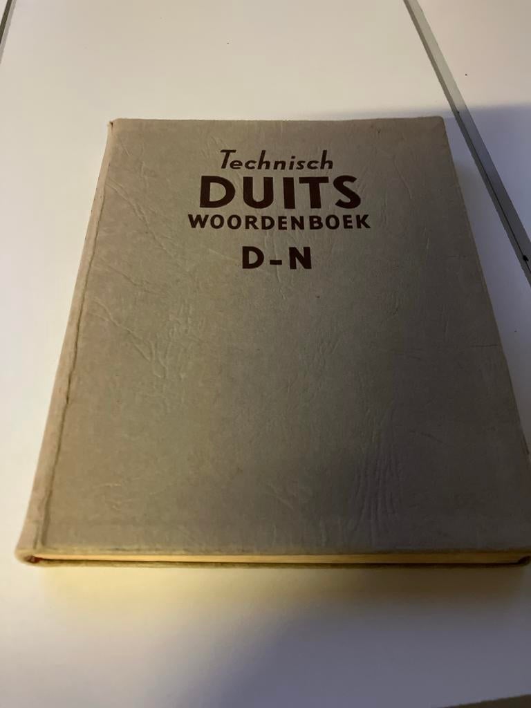 Technisch Duits Woordenboek D-N (1955), Boeken, Ophalen, Gelezen, Non-fictie