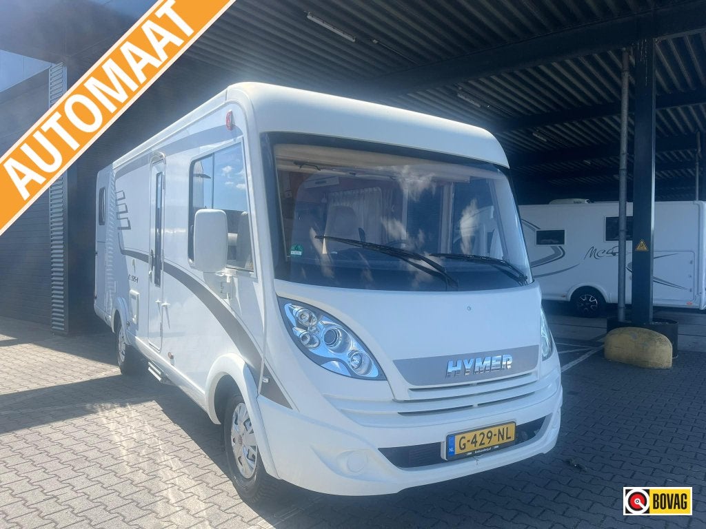 Hymer 688EX Exsis Zeer netjes !!!, Caravans en Kamperen, Chemisch toilet, Standaard zit, Ringverwarming, Fiat