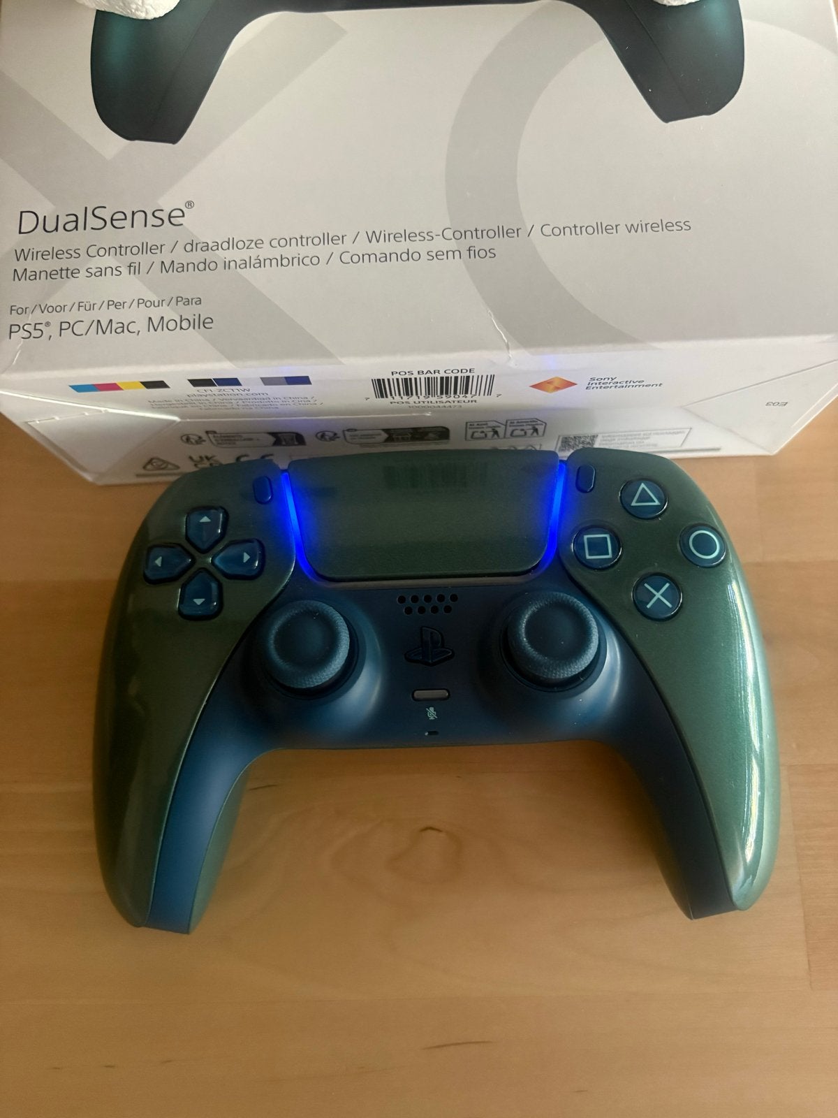 DualSense draadloze controller voor PS5 - Custom gespoten, PlayStation 5, Nieuw, Ophalen of Verzenden, Controller