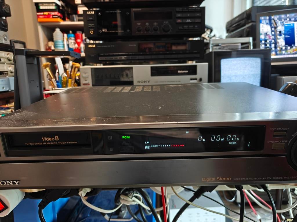Sony EV-S550E Video8 videorecorder, Ophalen of Verzenden