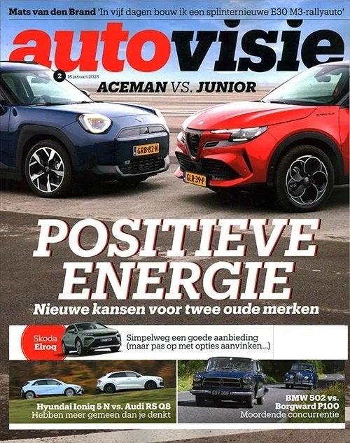 Autovisie 2 2025 : Alfa Romeo Junior - Audi RS Q8 - Mini, Ophalen of Verzenden, Gelezen, Algemeen