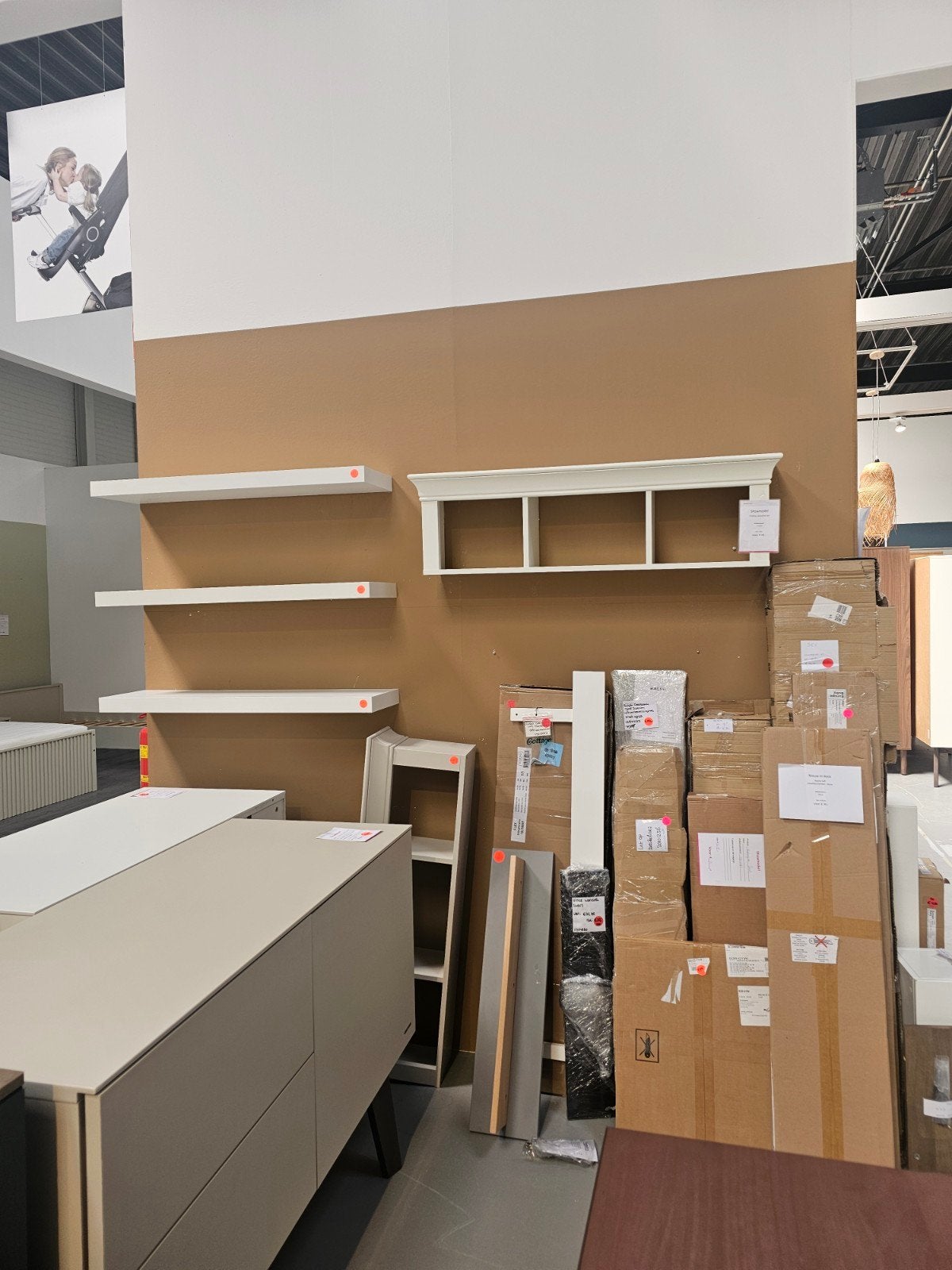Showmodel outlet wandplanken, Ophalen, Zo goed als nieuw