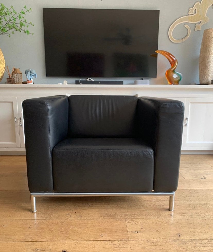 Gelderland Fauteuil, Ophalen of Verzenden, Zo goed als nieuw, 50 tot 75 cm, Leer