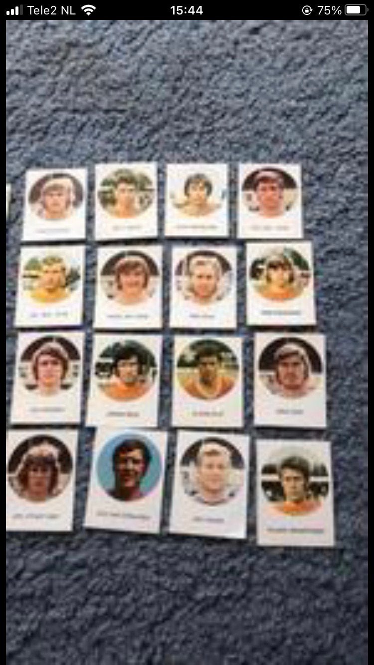 Volendam 1-0 panini 1971-1972,, Verzamelen, Ophalen of Verzenden, Gebruikt, Ajax, Poster, Plaatje of Sticker